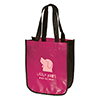 TO4511-RECYCLED FASHION TOTE-Hot Pink/Black